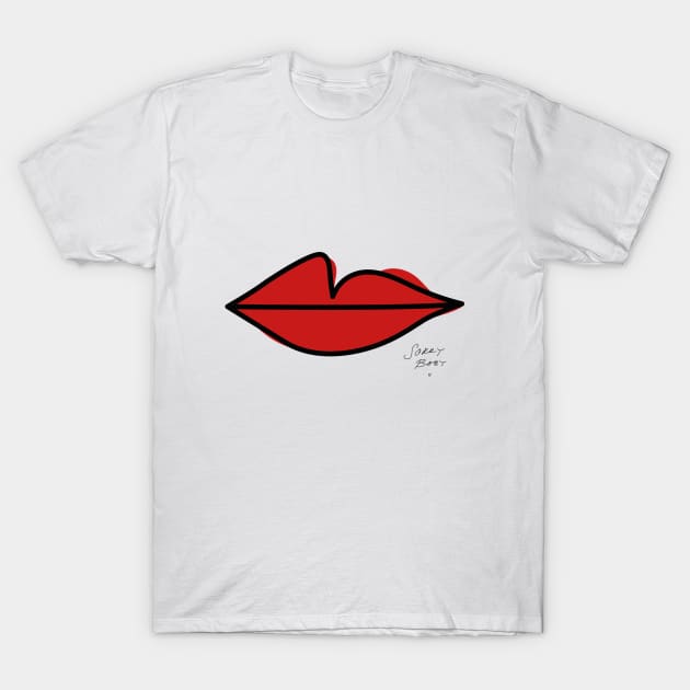 Villanelle lips T-Shirt by AndyDesigns